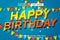 Happy Birtday Editable Text Effect