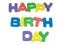 Happy Birth Day Letters