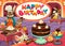 Happy Birthday card with funny pastry chef animals
