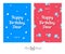 Happy Birthday Dear Tender and Cute Greeting Design Post Card