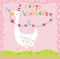 Happy birthday funny goose card