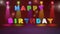 Happy Birthday ,greeting card,animation