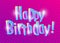 Happy Birthday Greeting Card. Kids Theme.