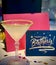 Happy birthday martini card confetti