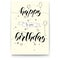 Happy Birthday poster with handwritten text, hand-drawn doodle in sketch style. Funny lettering design. Inscription of