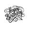 Happy birthday transparent Text background download Free.