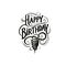 Happy birthday transparent Text background download Free.