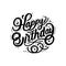 Happy birthday transparent Text background download Free.