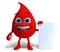 Happy Blood Droplet