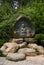 Happy Buddha at Giant Wild Goose Pagoda