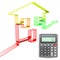 Happy calculator with increasing real estate value