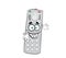 Happy cartoon illustration of TV remote control