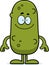 Happy Cartoon Pickle