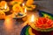 Happy celebration Deepavali, or Diwali Indian festival