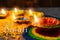 Happy celebration Deepavali, or Diwali Indian festival