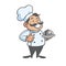 Happy Chef Mascot