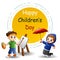 Happy Children`s Day for International Children Celebration