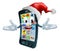 Happy Christmas cell phone