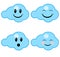 Happy clouds