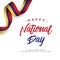 Happy Columbia National Day Vector Design Illustration