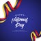 Happy Columbia National Day Vector Design Illustration