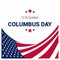 Happy Columbus day design vector