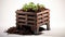 Happy And Content: A Stunning Raised Bed Compost Bin For Your Garden