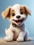 happy cute funny perfect beautiful playful joyful adorable pretty animated dogs pet puppy mans best friends. running