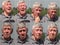 Happy Dementia Senior Man Collage