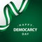 Happy Democracy Day Vector Template Design Illustration