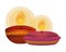 Happy diwali pair candles traditional icons