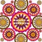 Happy Diwali rangoli Art colorful pattern