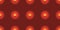 Happy Diwali - Rows of Burning Dark Red Candles Pattern for Deepawali Indian Spiritual, Cultural Holdiays - Vector Design