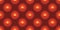 Happy Diwali - Rows of Burning Dark Red Candles Pattern for Deepawali Indian Spiritual, Cultural Holidays - Vector Design