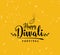 Happy Diwali typography