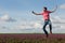 Happy Dutch tulip fields