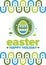 Happy Easter in April. Christian spring holiday. Eggs with patterns. Fun game for children searching for easter eggs. Vector