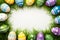 Happy easter boughs of holly Eggs Decorations Basket. White delight Bunny brilliant. love background wallpaper