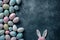 Happy easter christianity Eggs Easter eggs Basket. White brand Bunny Spring fling. Easter egg games background wallpaper