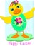 Happy Easter Duck Egg