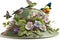 Happy Easter Easter bonnet designs Springtime Splendor: A bonnet decorated