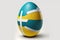 Happy Easter Easter eggs Design, A football-themed egg.