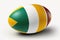 Happy Easter Easter eggs Design, A football-themed egg.