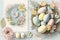 Happy Easter Easter feast design Pastel Perfection