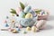 Happy Easter Easter feast design Pastel Perfection