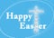 Happy Easter greeting card