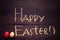 Happy Easter - inscription chalk