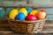 Happy easter merry Eggs Chicks Basket. White peaceful thought Bunny resurrection. Grace background wallpaper