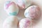 Happy easter. natural dye. Painted eggs. DIY and handmade. Easter egg. Marble shell. Spring holiday prepare. Egg hunt. Traditional