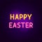 Happy Easter Neon Sign